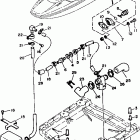 WAVE RUNNER III - WRA650R Hull deck 3