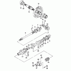300 Secondary gear / propeller shaft assembly