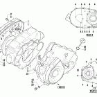 375 Крышки сцепления ,ремня и магнето