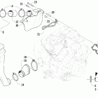 500 FIS Auto Корпус и патрубки охлаждения