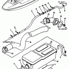 Wave Runner VXR Выхлопная система 2