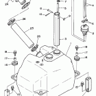 Wave Runner III-WR650Q Топливный бак
