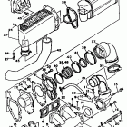 SJ 650 Выхлопная система 1