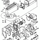 Wave Runner VXR Выхлопная система 1