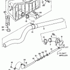 Wave Runner 500 Выхлопная система 2