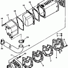 Wave Runner 500 Выхлопная система 1