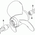 J30PL4SUA Винт гребной