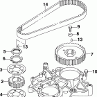 J10TEL4SUB Ремень ГРМ