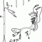 J30PL4SUA Жгут проводов на двигатель