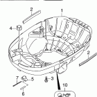 J2R4SUC Нижний кожух двигателя
