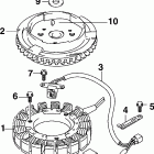 J30PL4SUA Маховик & Статор