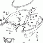 J10TEL4SUB Нижний кожух двигателя