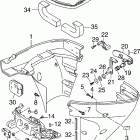 J25E4SUR Нижний кожух двигателя