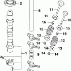 J10TEL4SUB Распределительный вал