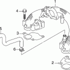 J25E4SUR Впускной коллектор