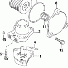 J10TEL4SUB Масляный насос