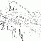 400 500 Manual Рычага переключения заднего хода