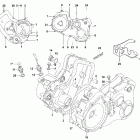 250-300 Crankcase cover assembly