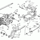 250-300 Вариатор и опора двигателя