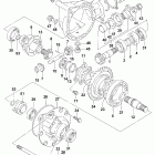 300 Differential gear assembly (4x4 only)