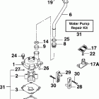 J60PL4SDM Водяной насос