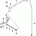 BJ50PL4SDR Вал переключения