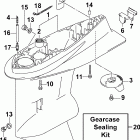 J140CX4SDA Gearcase, counter rotation