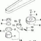 J60PL4SOA Timing belt  /  pulley