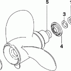 J140PL4SDA Винт гребной