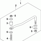 J140PL4SDA Рулевая тяга