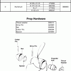 J6RSOC Propellers & hardware