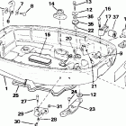 J30ELSTB Нижний кожух двигателя