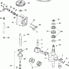 J6RL4SRC Cylinder head & crankshaft