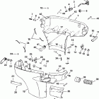 J115GLSRC Нижний кожух двигателя