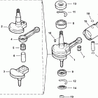 J3RSOD Колен. вал и поршень