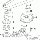 J10EL4SRC Шкив и ремень ГРМ