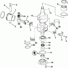 J55MLSRC Коленчатый вал , поршни