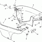 J8R4SRC Нижний кожух двигателя