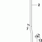 J40PL4STC Тяга переключения передач