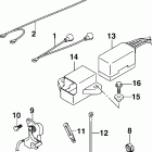 J25PL4SRS, J25TEL4SRS Trim & tilt relay
