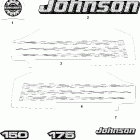 J150GLSOB Наклейки Черная модель