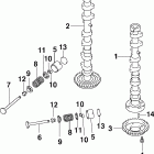 J40PL4STC Распределительный вал