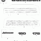 J150PLSOE Наклейки Белая модель