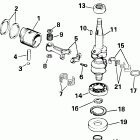 J8RSTD Коленчатый вал , поршни