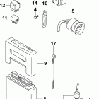 J115PL4SRC Engine control module & power trim switch