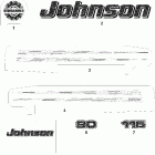 J115GLSTA Наклейки Белая модель