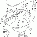 J40PL4STC Нижний кожух двигателя
