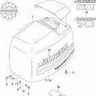 J60PL4SNF 4-Stroke, Elec. Start, TNT, 20 IN. shaft Капот
