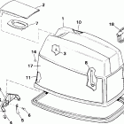 J60PLSID elec start, TNT, 20 in shaft Капот
