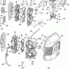 RJ90PLSID elec start, TNT, 20 in shaft Карбюратор и впускной коллектор